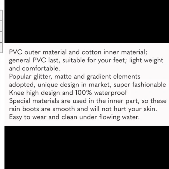 🎀Glitter Rain Boots🎀 - Picture 8 of 8